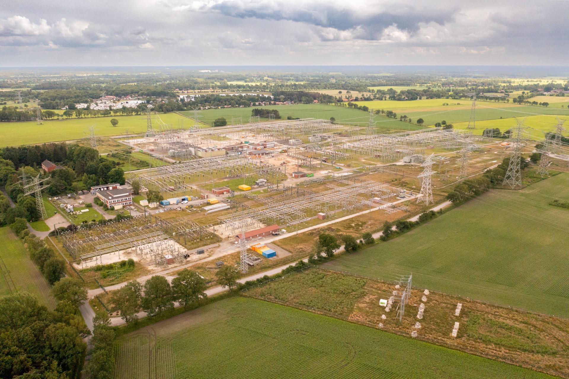 Foto des Umspannwerks Conneforde