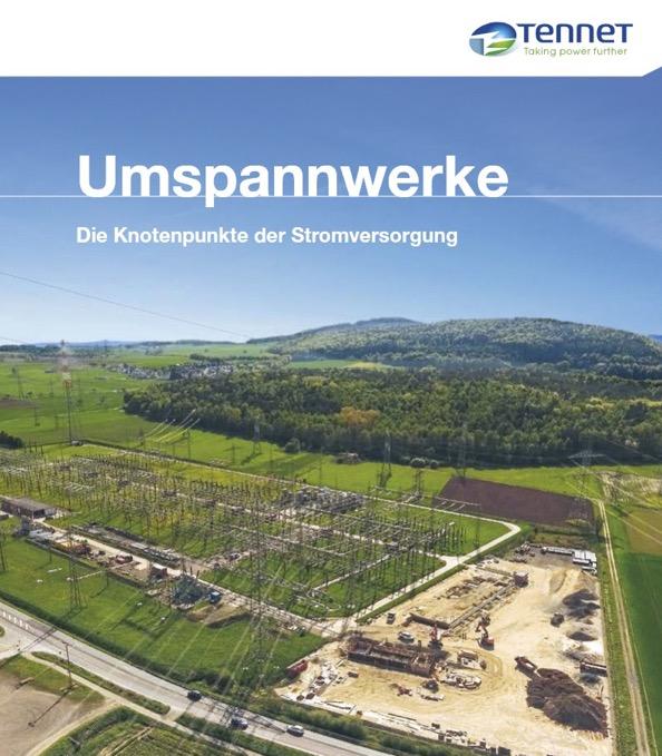 Broschüre: Umspannwerke Die Knotenpunkte der Stromversorgung